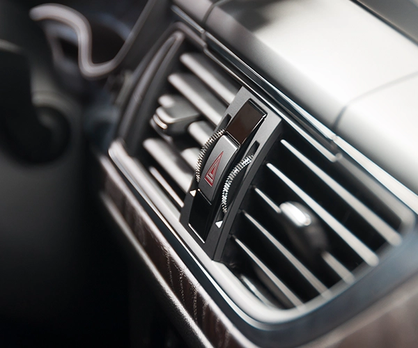 Up close of car A/C vents