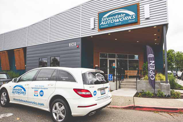 Silverdale Autoworks shop exterior